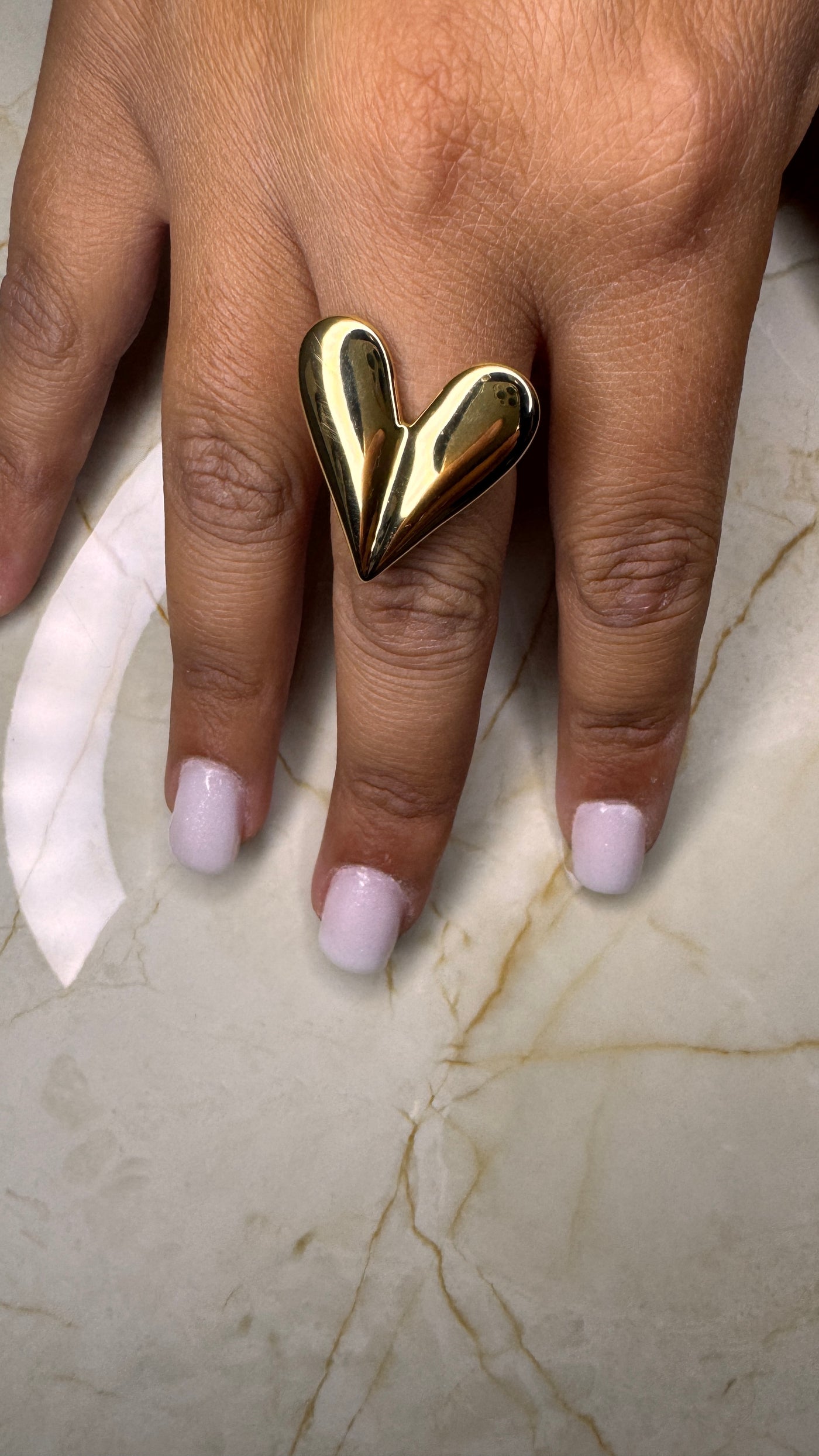 ANELLO CUORE MINIMAL