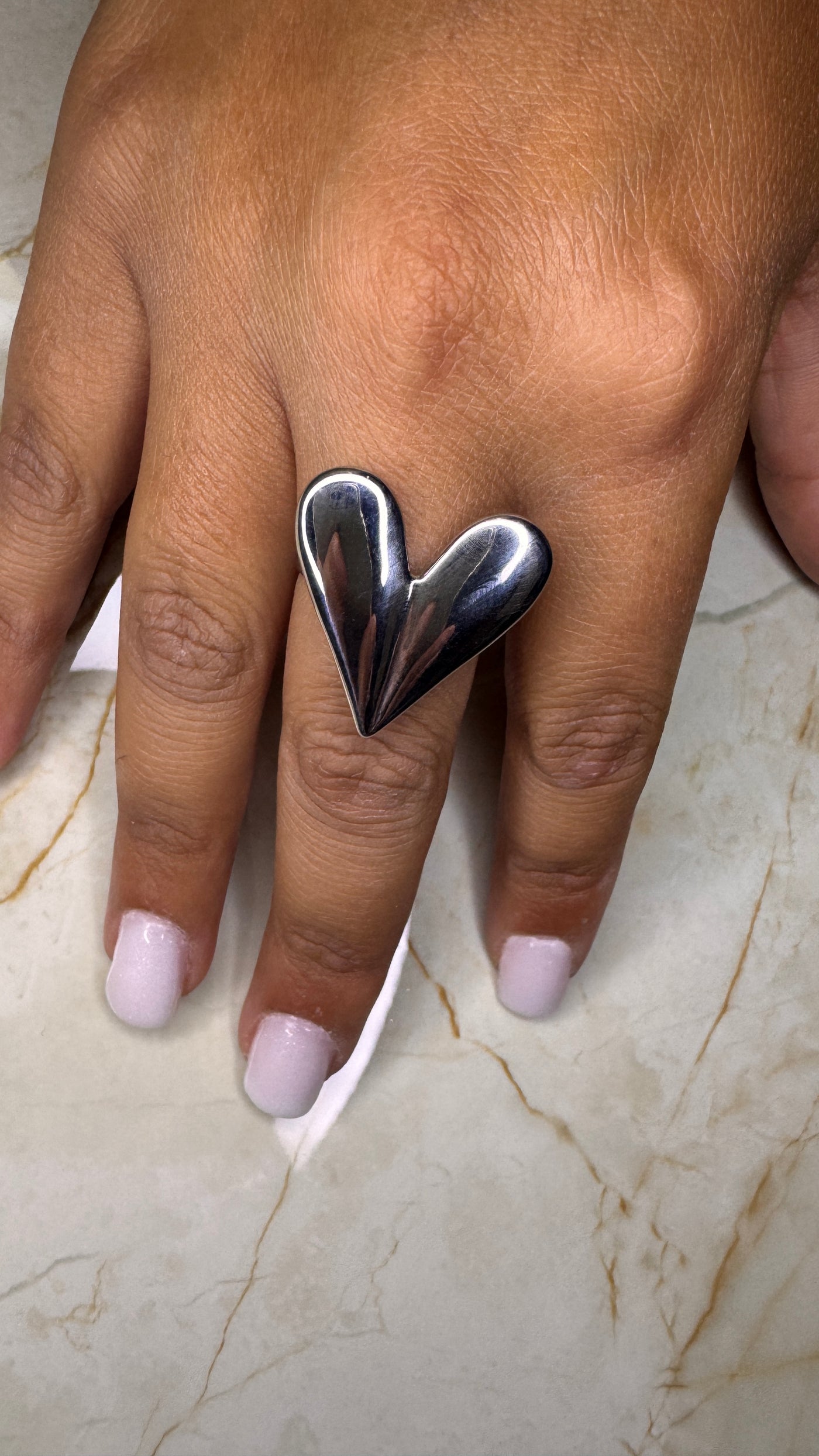 ANELLO CUORE MINIMAL