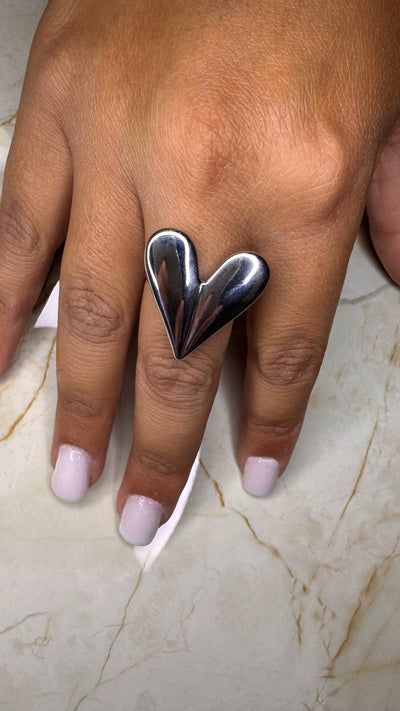 ANELLO CUORE MINIMAL