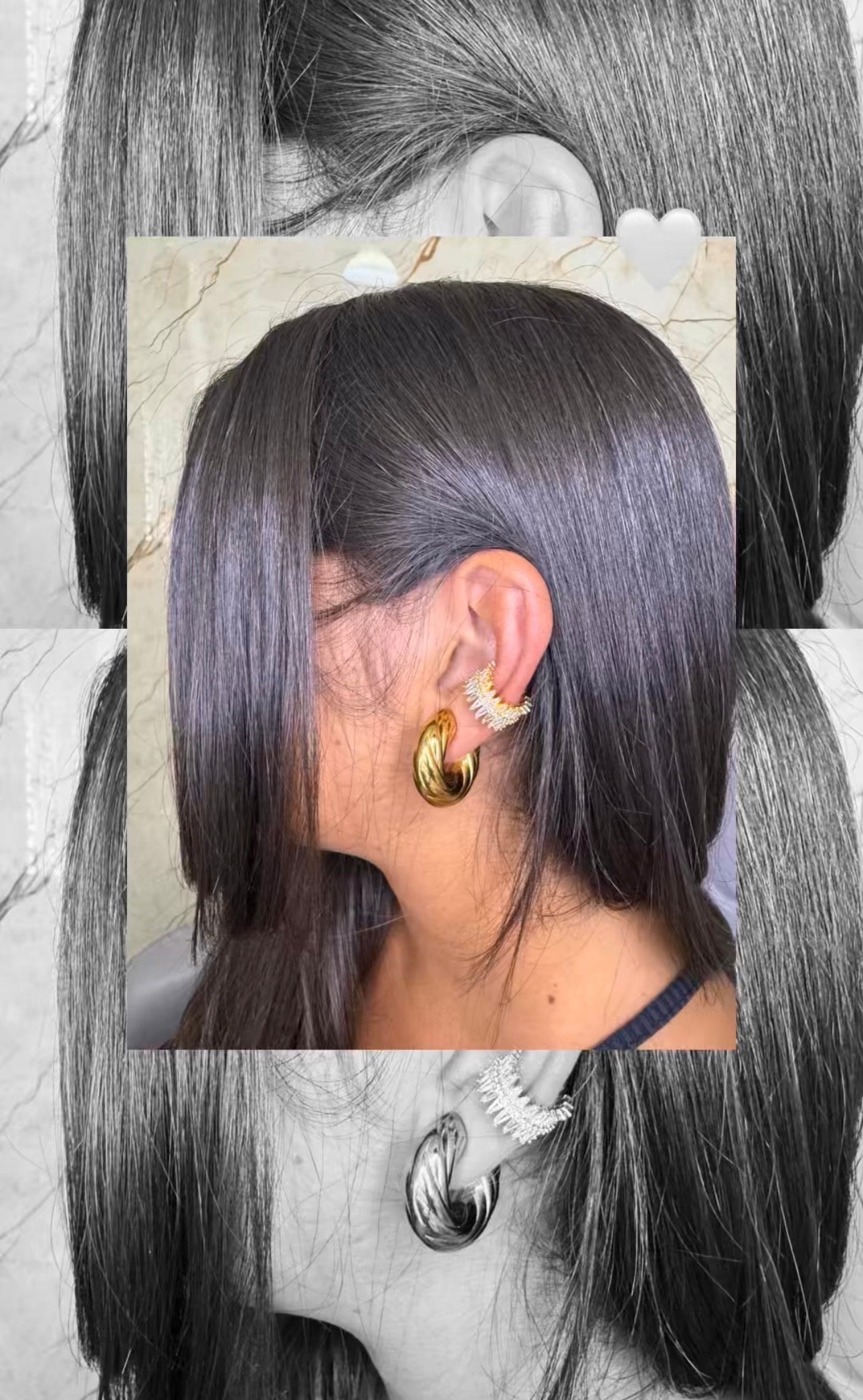 Ear Cuff Torchon Bold